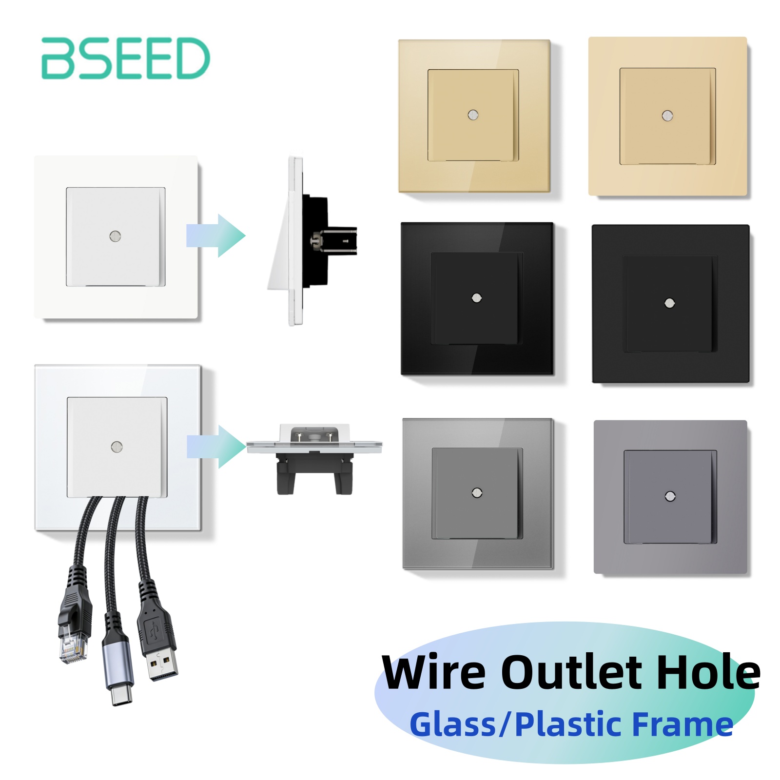 Home Improvement Ideas - Bseed E Seires Wall Wire Outlet