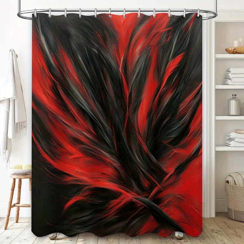 Red and Black Abstract Print S - Home Improvement Ideas review and price
