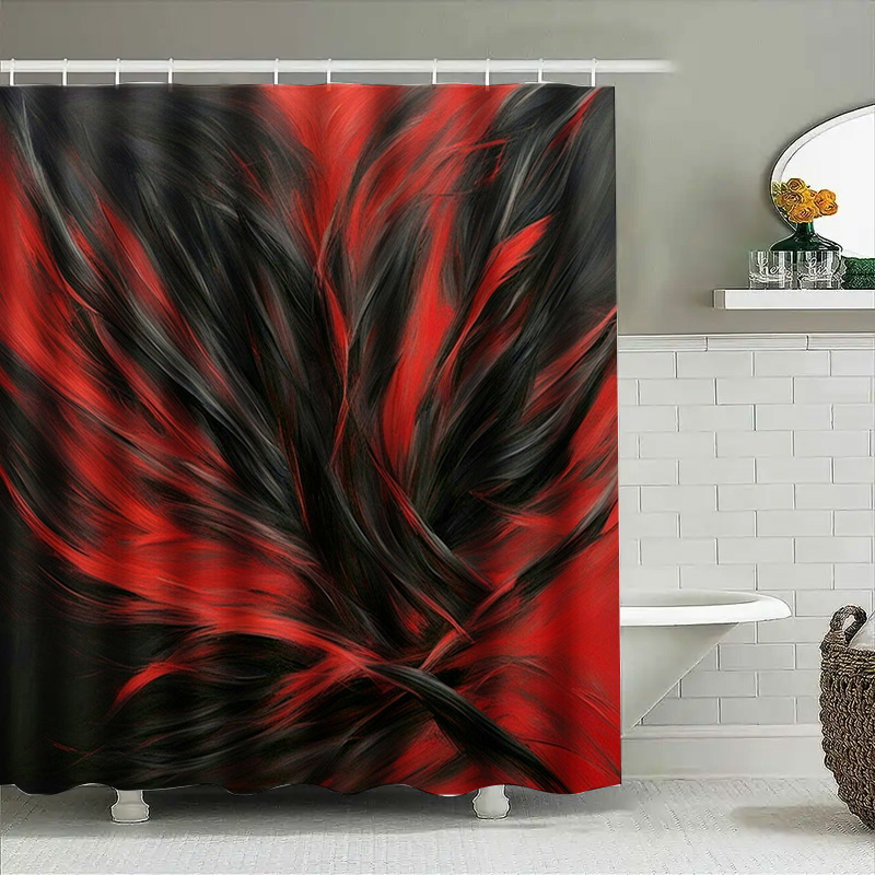 Red and Black Abstract Print S - Home Improvement Ideas review and price