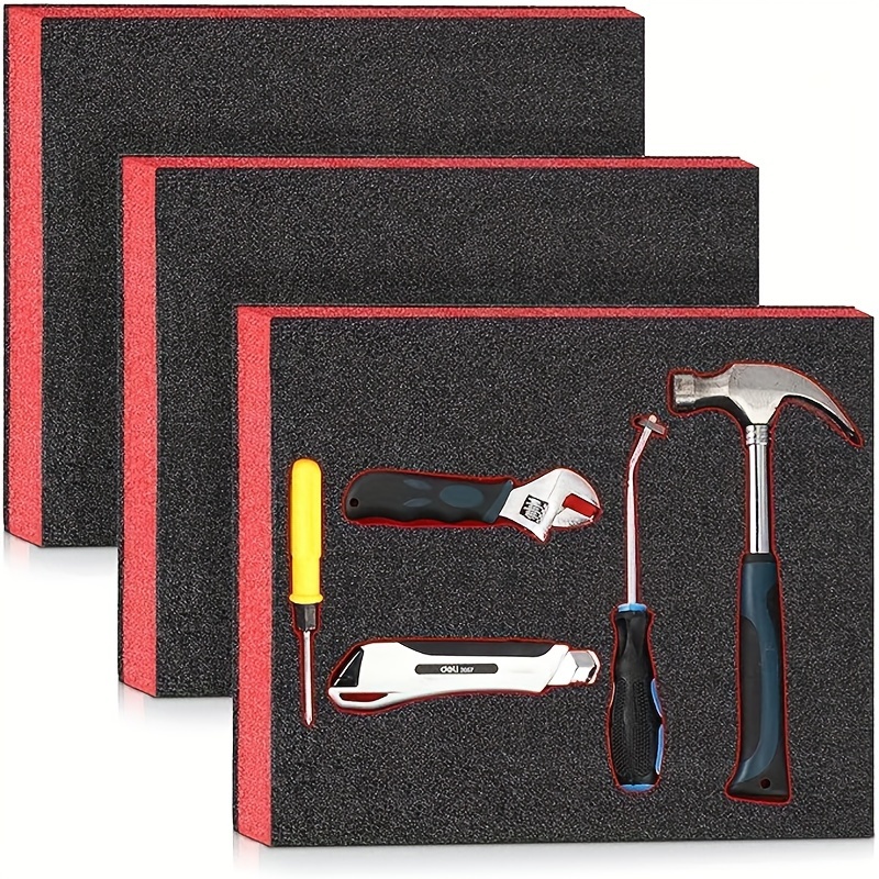 Cut Toolbox Organizer Foam Ins - Home Improvement Binford Tools review and price