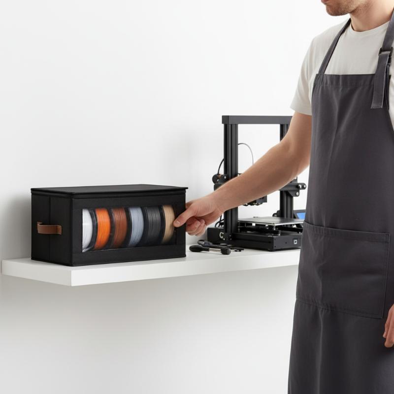 [F] Filament Storage Box - 3D  - Home Improvement Binford Tools review and price
